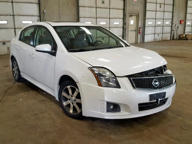 Photo 1 from auction – 2012 NISSAN SENTRA 2.0 with VIN 3N1AB6AP4CL659576