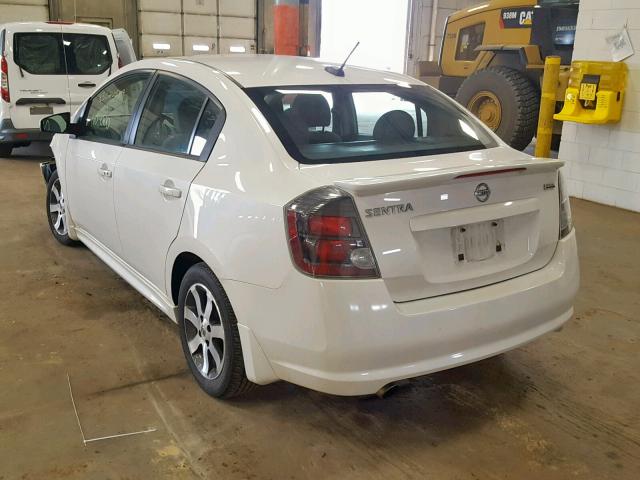 Photo 3 from auction – 2012 NISSAN SENTRA 2.0 with VIN 3N1AB6AP4CL659576