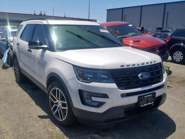 Photo 1 from auction – 2017 FORD EXPLORER S with VIN 1FM5K8GT1HGD99899