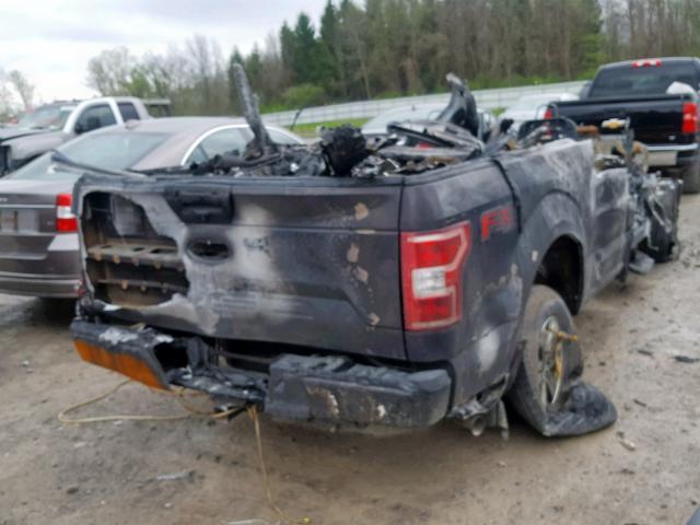 Photo 4 from auction – 2018 FORD F150 with VIN 1FTMF1E57JKD28029