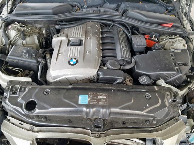 Photo 7 from auction – 2007 BMW 530 I with VIN WBANE735X7CM50235