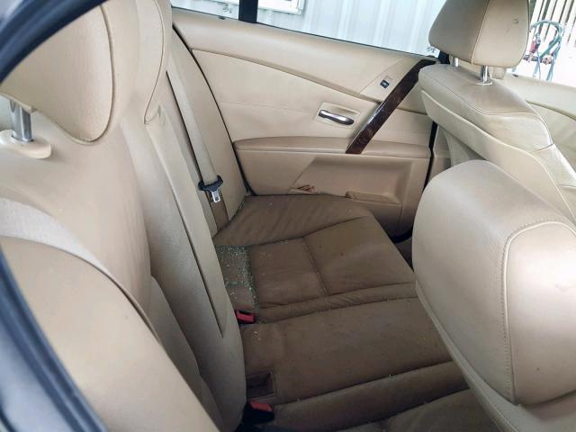Photo 6 from auction – 2007 BMW 530 I with VIN WBANE735X7CM50235