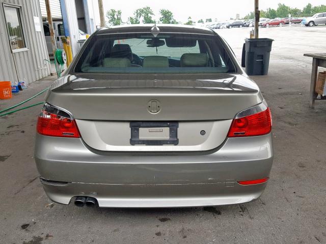Photo 10 from auction – 2007 BMW 530 I with VIN WBANE735X7CM50235