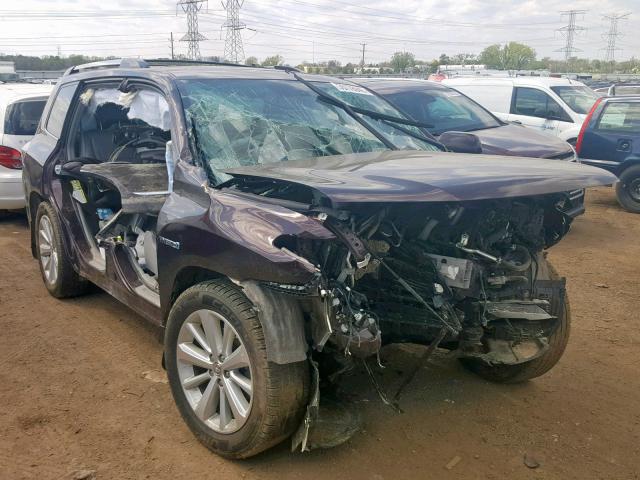 TOYOTA HIGHLANDER 2012 with VIN JTEDC3EH3C2005724 - Photo from auction
