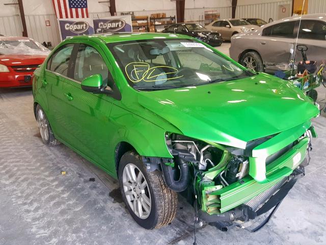 Photo 1 from auction – 2015 CHEVROLET SONIC LT with VIN 1G1JC5SB1F4133190