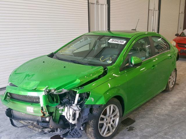 Photo 2 from auction – 2015 CHEVROLET SONIC LT with VIN 1G1JC5SB1F4133190