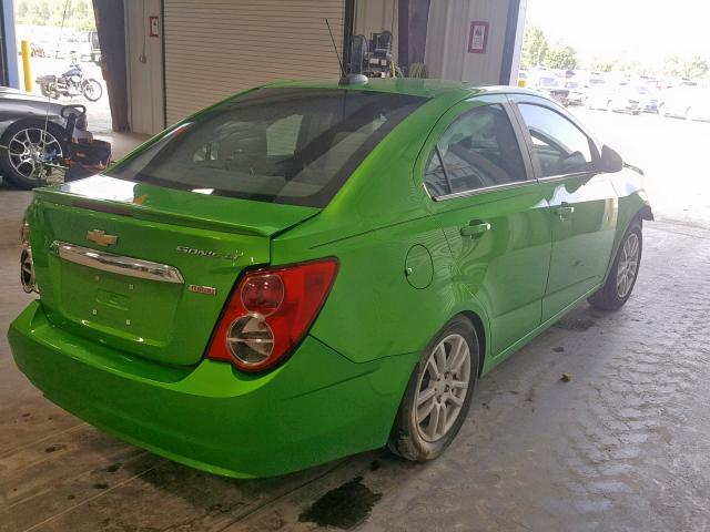 Photo 4 from auction – 2015 CHEVROLET SONIC LT with VIN 1G1JC5SB1F4133190