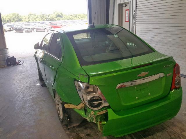 Photo 3 from auction – 2015 CHEVROLET SONIC LT with VIN 1G1JC5SB1F4133190