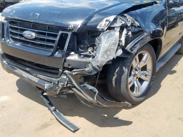 Photo 9 from auction – 2010 FORD EXPLORER X with VIN 1FMEU8DE2AUA43808