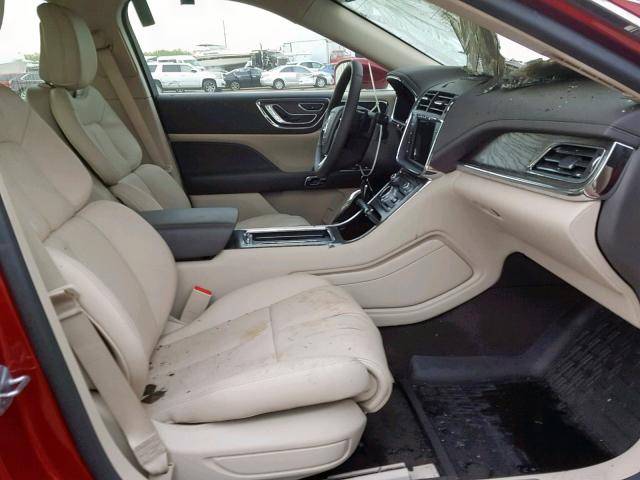 Photo 5 from auction – 2019 LINCOLN CONTINENTA with VIN 1LN6L9TK7K5603757