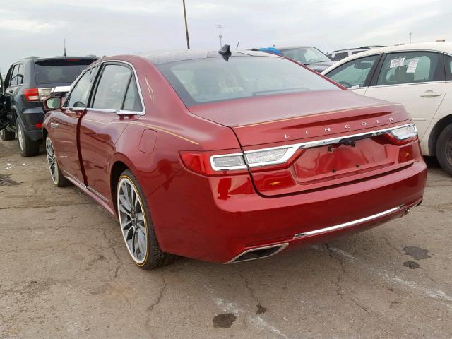 Photo 3 from auction – 2019 LINCOLN CONTINENTA with VIN 1LN6L9TK7K5603757