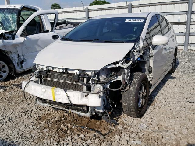 Photo 2 from auction – 2011 TOYOTA PRIUS with VIN JTDKN3DU0B1419732