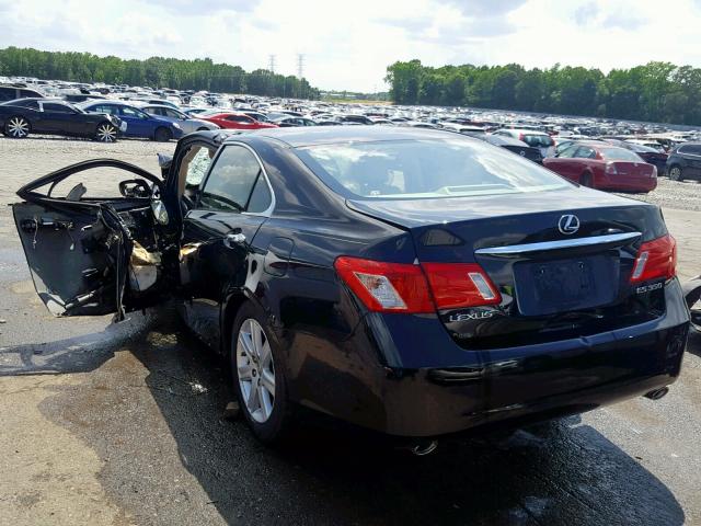 Photo 3 from auction – 2009 LEXUS ES 350 with VIN JTHBJ46G292308160