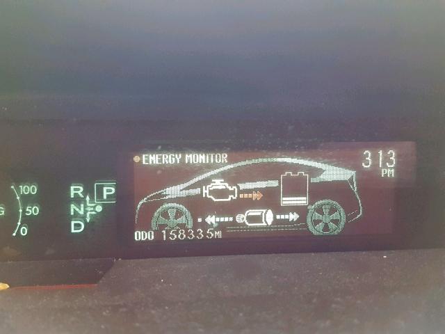 Photo 8 from auction – 2011 TOYOTA PRIUS with VIN JTDKN3DU0B1419732