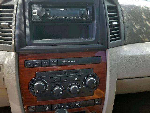 Photo 9 from auction – 2005 JEEP GRAND CHER with VIN 1J8HR58285C637955