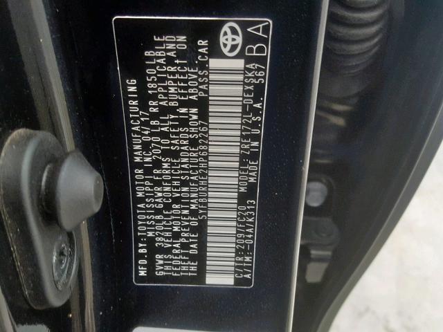 Photo 10 from auction – 2017 TOYOTA COROLLA L with VIN 5YFBURHE2HP682267