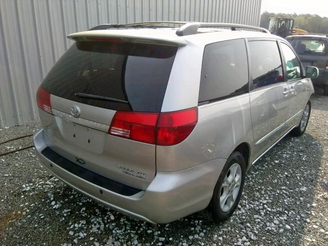 Photo 4 from auction – 2004 TOYOTA SIENNA XLE with VIN 5TDBA22C54S024015