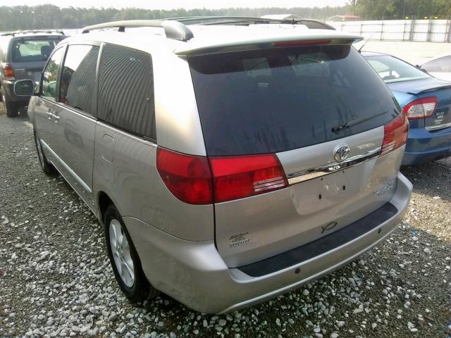 Photo 3 from auction – 2004 TOYOTA SIENNA XLE with VIN 5TDBA22C54S024015