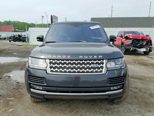 Photo 9 from auction – 2016 LAND ROVER RANGE ROVE with VIN SALGS3EF0GA250150