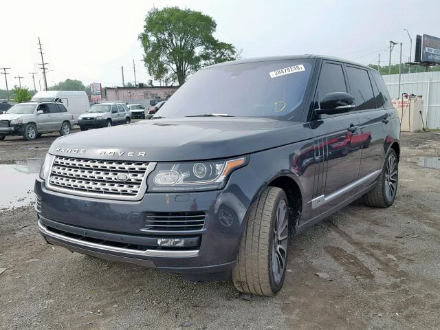 Photo 2 from auction – 2016 LAND ROVER RANGE ROVE with VIN SALGS3EF0GA250150