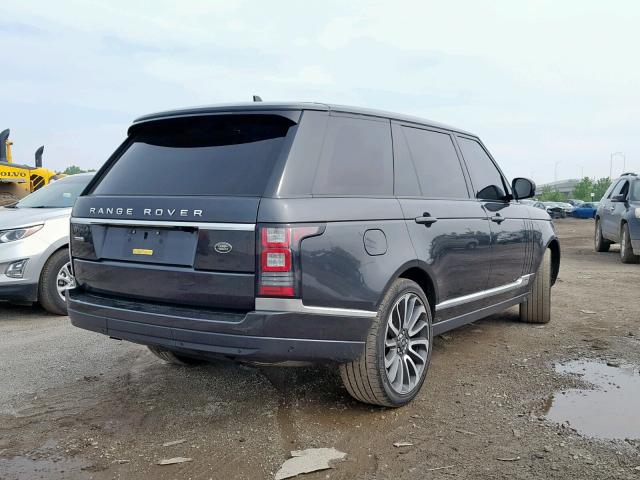 Photo 4 from auction – 2016 LAND ROVER RANGE ROVE with VIN SALGS3EF0GA250150