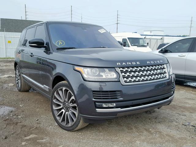 LAND ROVER RANGE ROVE 2016 with VIN SALGS3EF0GA250150 - Photo from auction