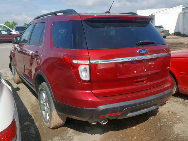 Photo 3 from auction – 2013 FORD EXPLORER with VIN 1FM5K8B88DGB50531