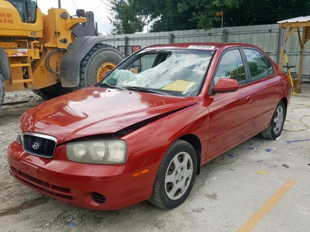 Photo 2 from auction – 2003 HYUNDAI ELANTRA GL with VIN KMHDN45D73U706946