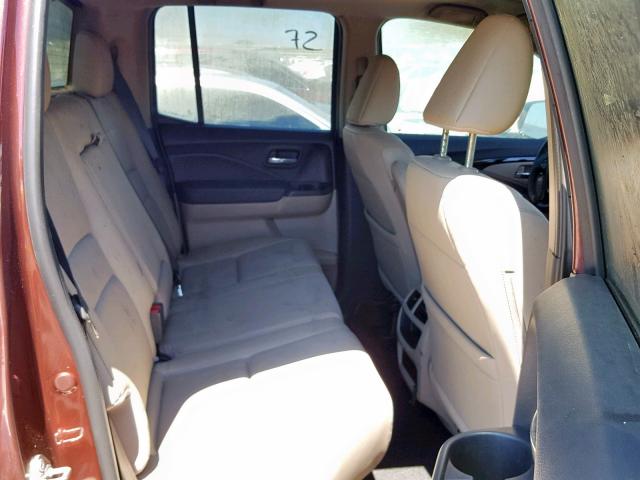Photo 6 from auction – 2019 HONDA RIDGELINE with VIN 5FPYK3F76KB004780