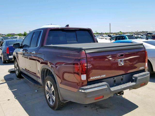 Photo 3 from auction – 2019 HONDA RIDGELINE with VIN 5FPYK3F76KB004780