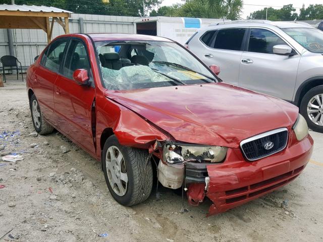 HYUNDAI ELANTRA GL 2003 with VIN KMHDN45D73U706946 - Photo from auction