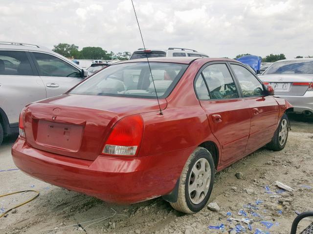 Photo 4 from auction – 2003 HYUNDAI ELANTRA GL with VIN KMHDN45D73U706946