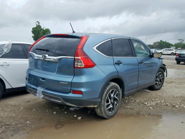 Photo 4 from auction – 2016 HONDA CR-V SE with VIN 2HKRM3H41GH563611