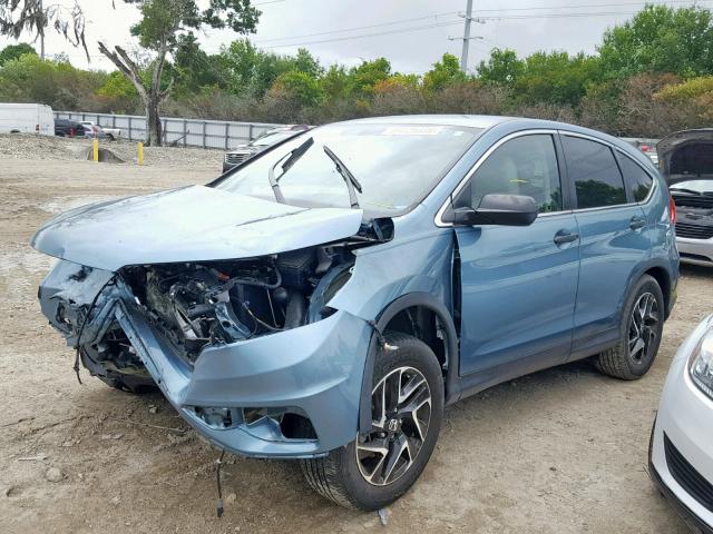 Photo 2 from auction – 2016 HONDA CR-V SE with VIN 2HKRM3H41GH563611