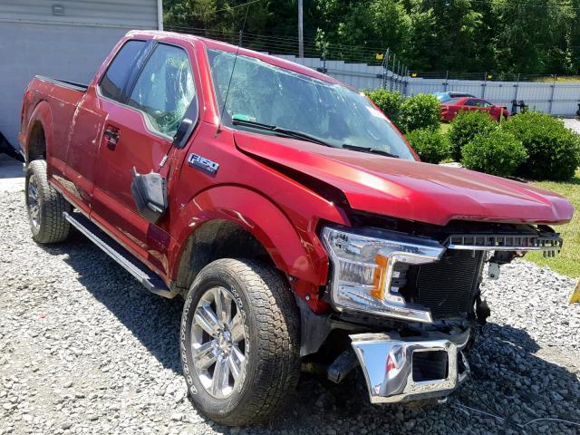 Photo 1 from auction – 2018 FORD F150 SUPER with VIN 1FTFX1E50JFB21061
