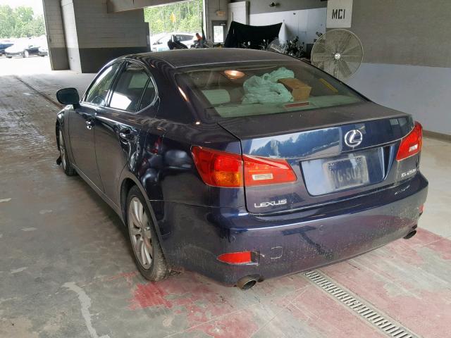 Photo 3 from auction – 2006 LEXUS IS 250 with VIN JTHBK262962001733