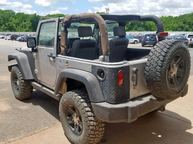 Photo 3 from auction – 2007 JEEP WRANGLER X with VIN 1J4FA24117L229117