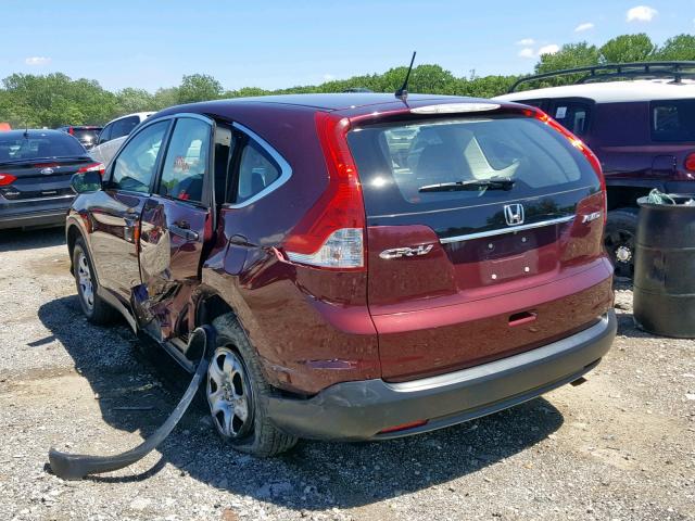Photo 3 from auction – 2014 HONDA CR-V LX with VIN 5J6RM4H36EL084830