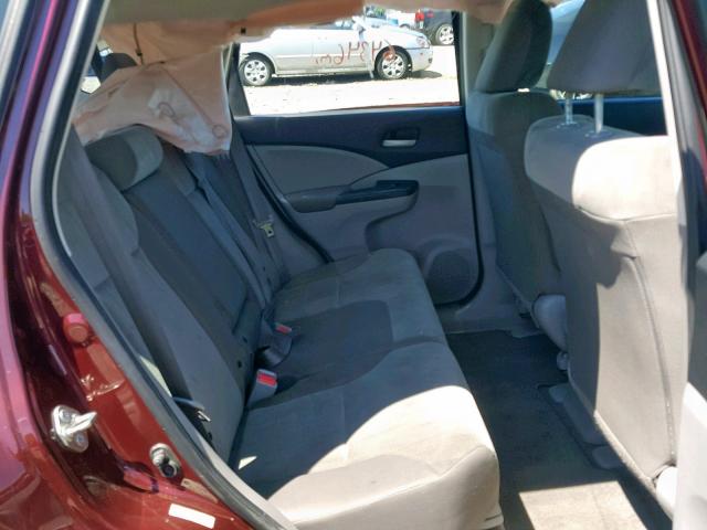 Photo 6 from auction – 2014 HONDA CR-V LX with VIN 5J6RM4H36EL084830