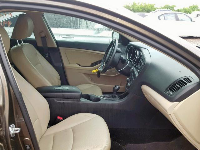 Photo 5 from auction – 2012 KIA OPTIMA EX with VIN 5XXGN4A71CG016634