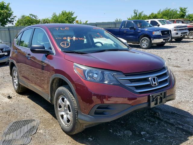 Photo 1 from auction – 2014 HONDA CR-V LX with VIN 5J6RM4H36EL084830
