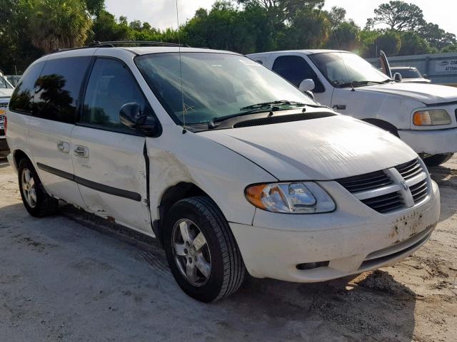 DODGE CARAVAN SX 2005 with VIN 1D4GP45R15B207343 - Photo from auction