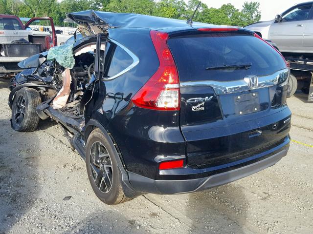 Photo 3 from auction – 2016 HONDA CR-V SE with VIN 2HKRM4H40GH656898