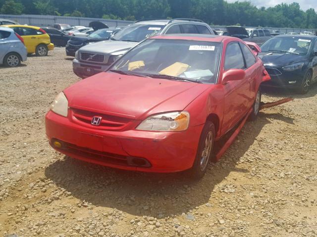 Photo 2 from auction – 2002 HONDA CIVIC EX with VIN 1HGEM21932L075300