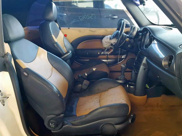 Photo 5 from auction – 2007 MINI COOPER with VIN WMWRF33507TG16269