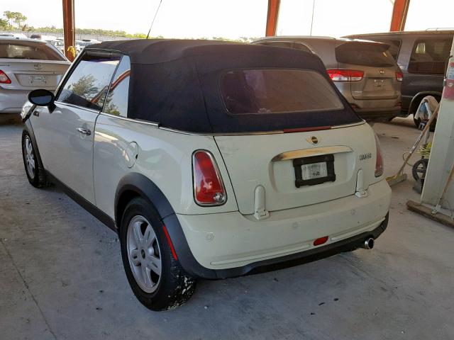 Photo 3 from auction – 2007 MINI COOPER with VIN WMWRF33507TG16269