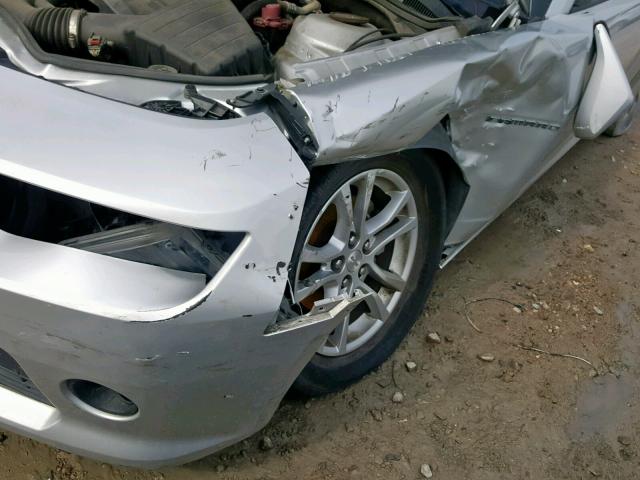 Photo 9 from auction – 2014 CHEVROLET CAMARO LT with VIN 2G1FB1E30E9290730