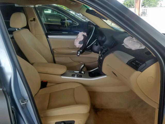 Photo 5 from auction – 2011 BMW X3 XDRIVE2 with VIN 5UXWX5C57BL706229