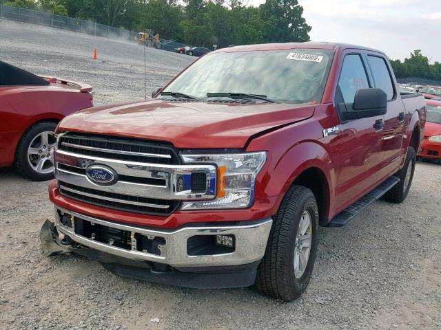Photo 2 from auction – 2018 FORD F150 4WD with VIN 1FTEW1EP2JFE64647