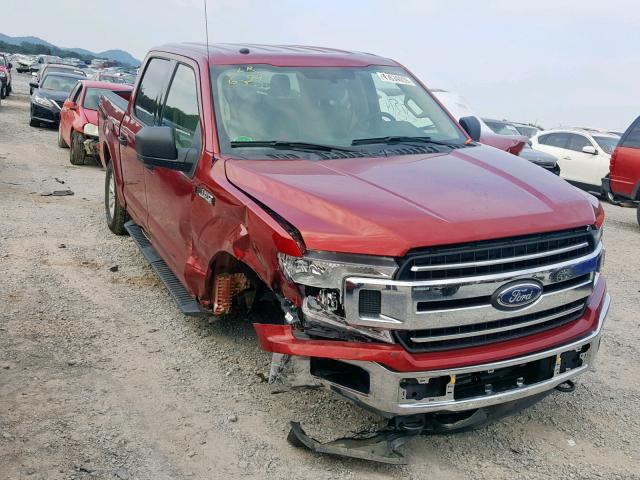 FORD F150 4WD 2018 with VIN 1FTEW1EP2JFE64647 - Photo from auction